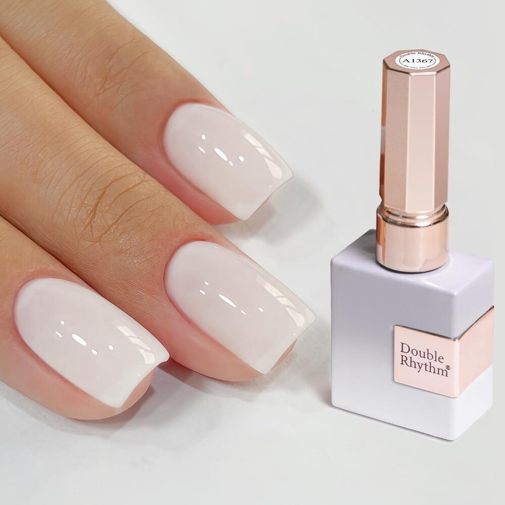 15ML Gel Nail Polish Pure Sheer Same Color Same Bottle Soak Off Gel Polish Art M